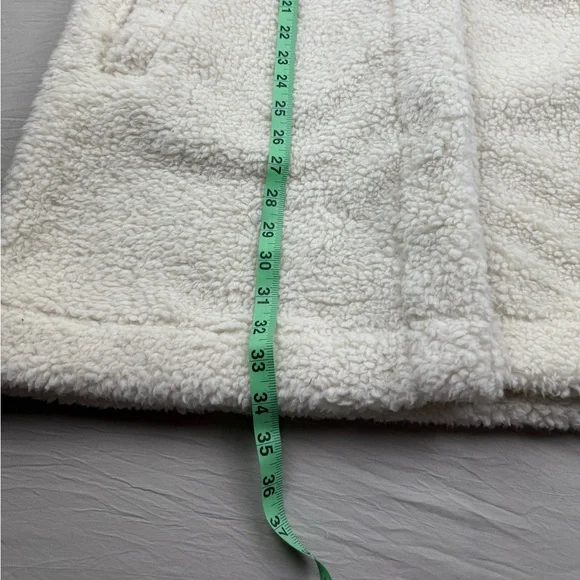 Columbia Cream Sherpa long fleece Jacket NEW size XL - Picture 5 of 5